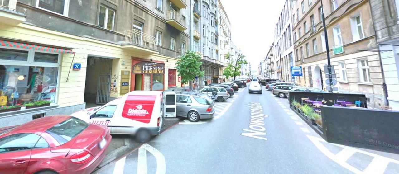 Nowogrodzka Cozy Studio Apartment Warsaw Exterior photo